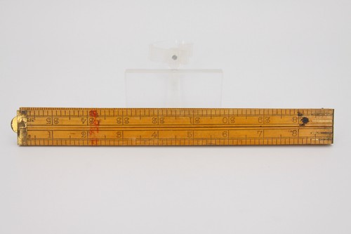 Antiker zollstock zoll - antiker, zollstock,