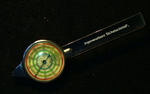 Altes kurvenmessgerät - altes,