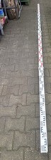 Alte 4 m Holz Nivellierlatte -